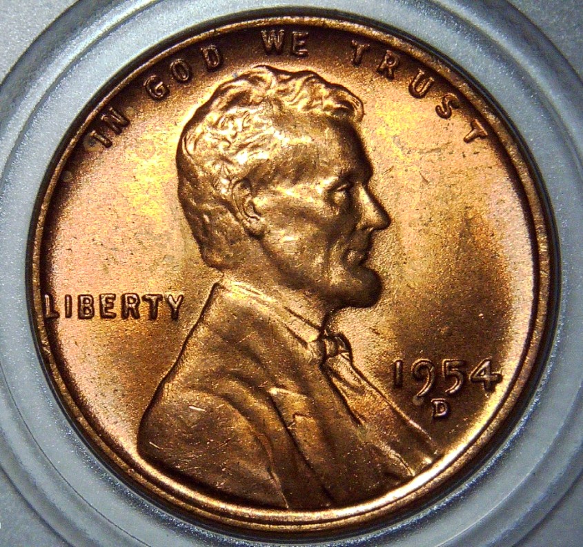 For-Grading---1954-D-Lincoln-Wheat-Cent