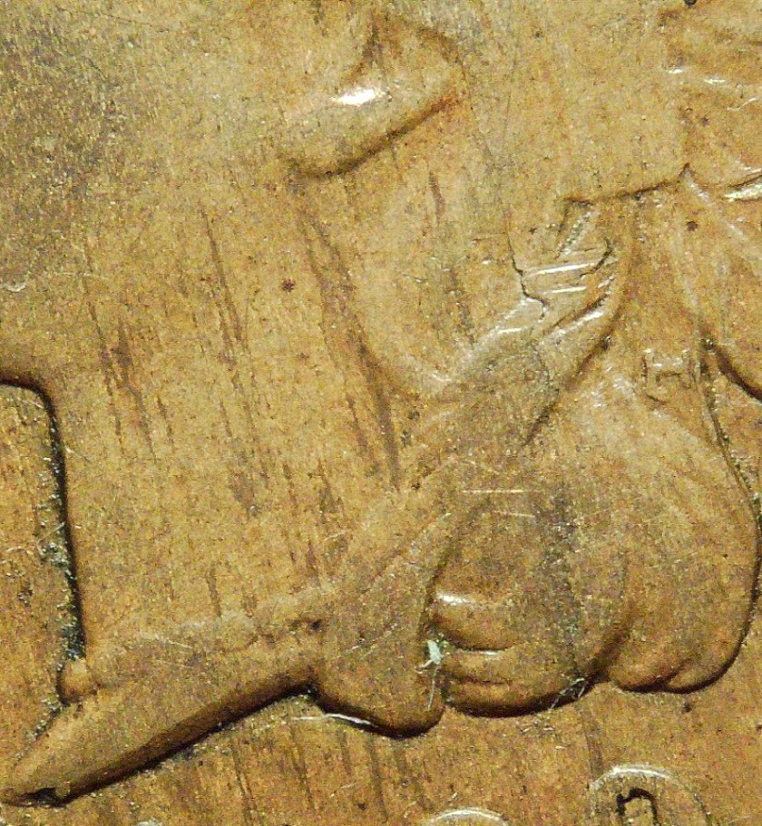 1909-Indian-Head-Cent---Cracked-Planchet?