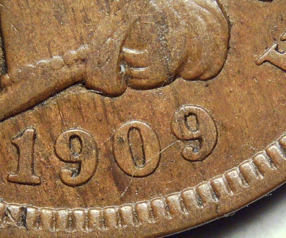 1909-Indian-Head-Cent---Cracked-Planchet?