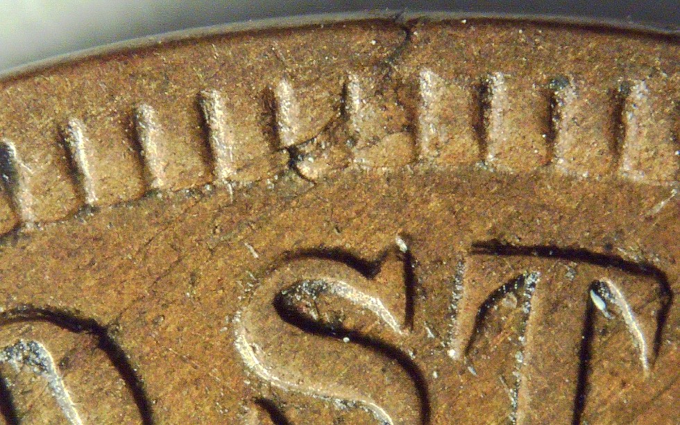 1909-Indian-Head-Cent---Cracked-Planchet?