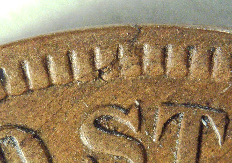 1909-Indian-Head-Cent---Cracked-Planchet?