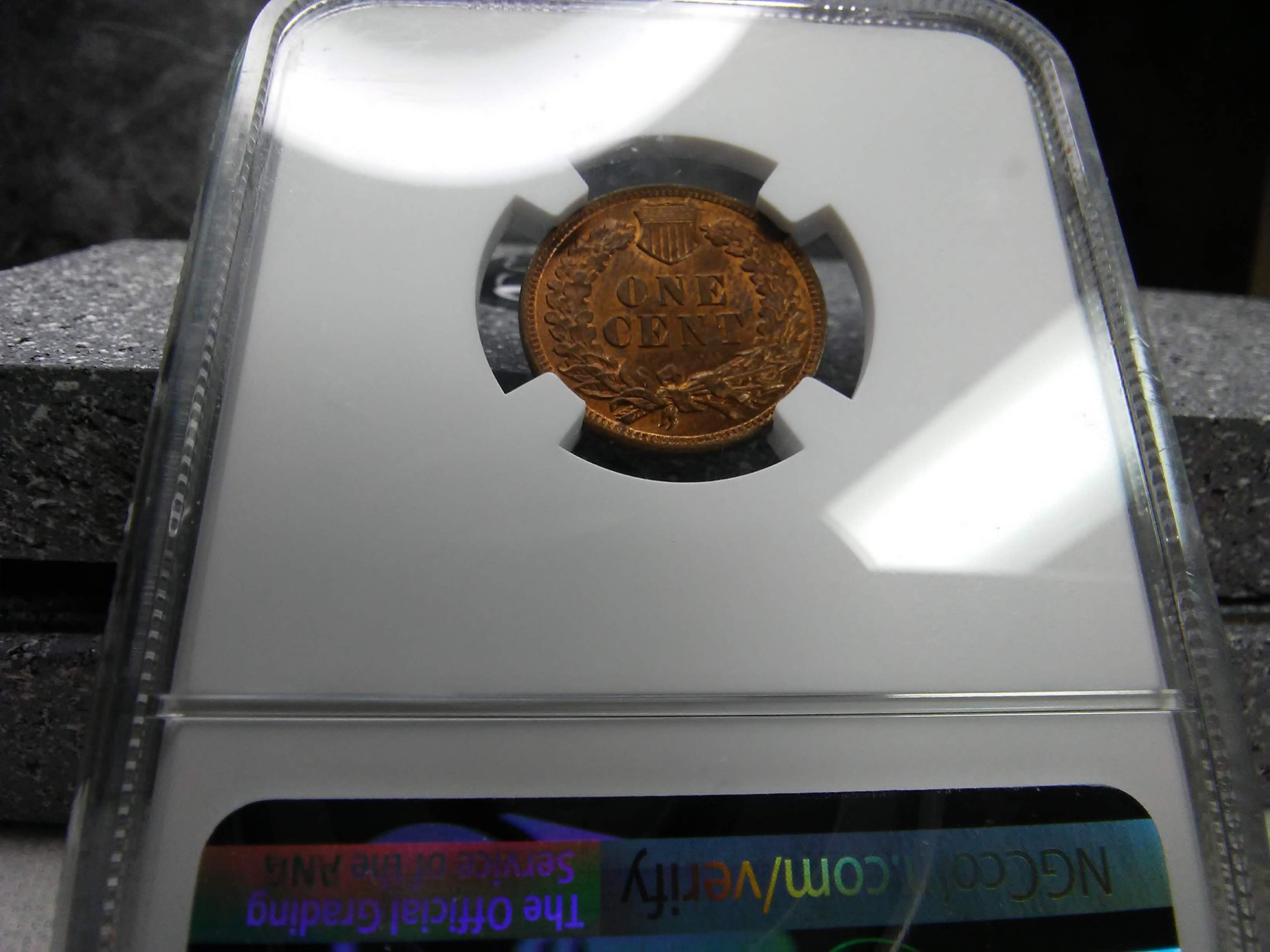 1907-Indian-Head-Cent---Rusted-Dies