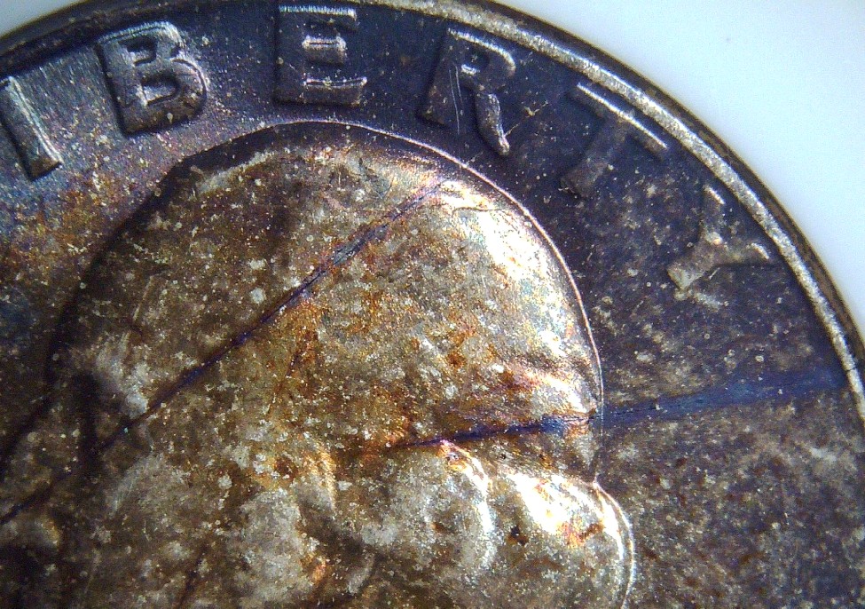 1956-Washington-Quarter---Die-Cracks