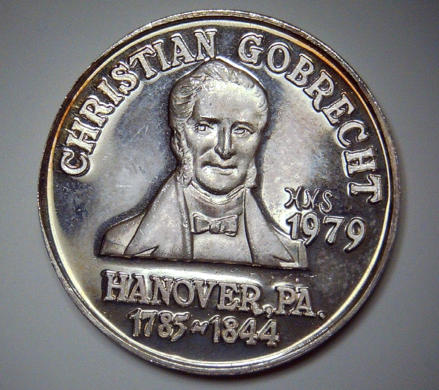 Christian-Gobrecht-Silver-Round