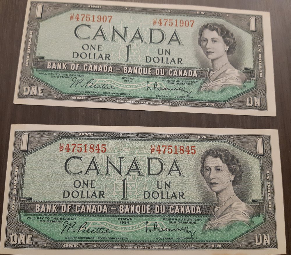 Canada-One-Dollar-Bills---No-Clue.-Need-Help-Please