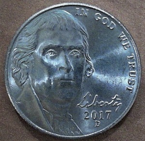 2017-D-Jefferson-Nickel-With-Definite-Defference