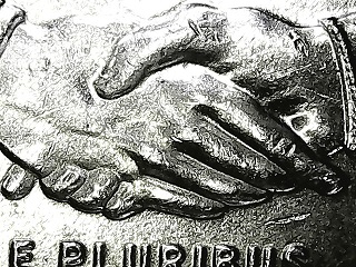 2004-D-Jefferson-Shaking-Hands-Nickel,-From-A-Convenience-Store