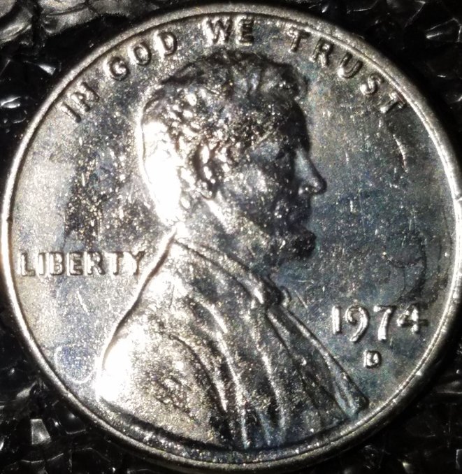 1974-D-Penny-Silver/Aluminum?