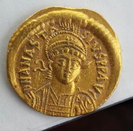 Byzantine-Gold-Solidus-Anastasius-Edit:-Pics-Added