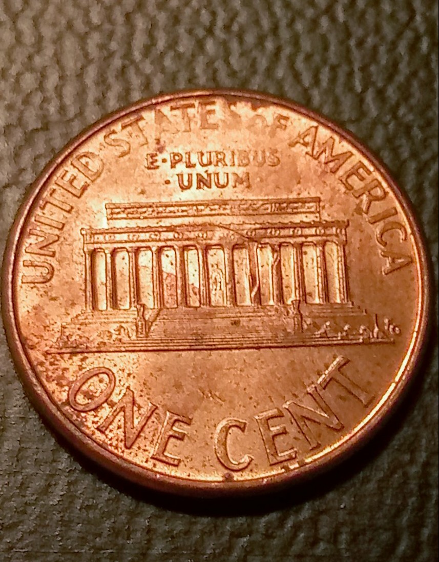 1995-D-Cent-With-Die-Clash-On-The-Reverse