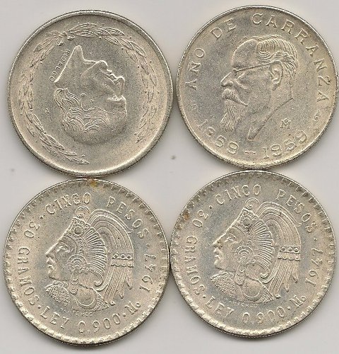 Silver-5-Pesos,-1947---Mexico-Real-Or-Fake?