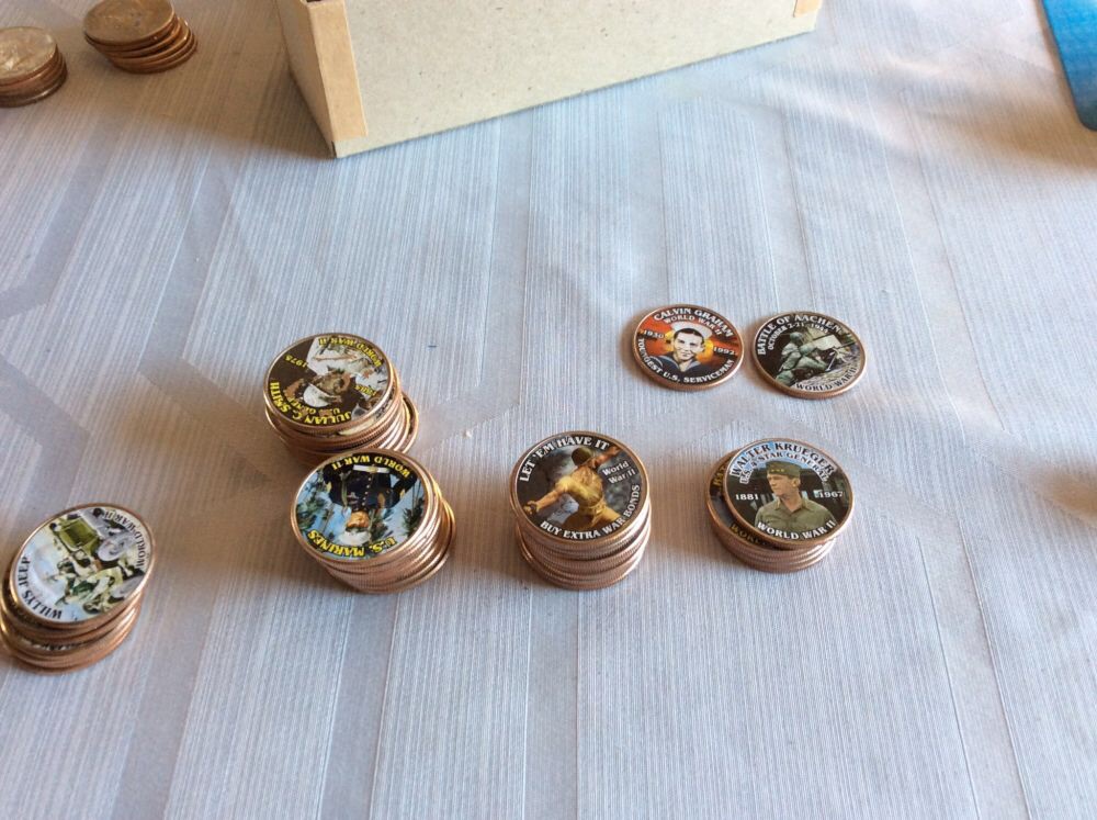 Removing-WW2-Stickers/Paint-From-Kennedy-Half-Dollars?