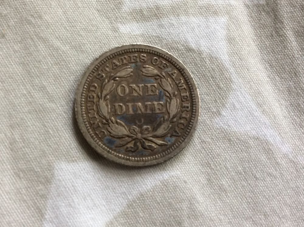 1910-$2.5-And-1854-O-Dime-For-Grading