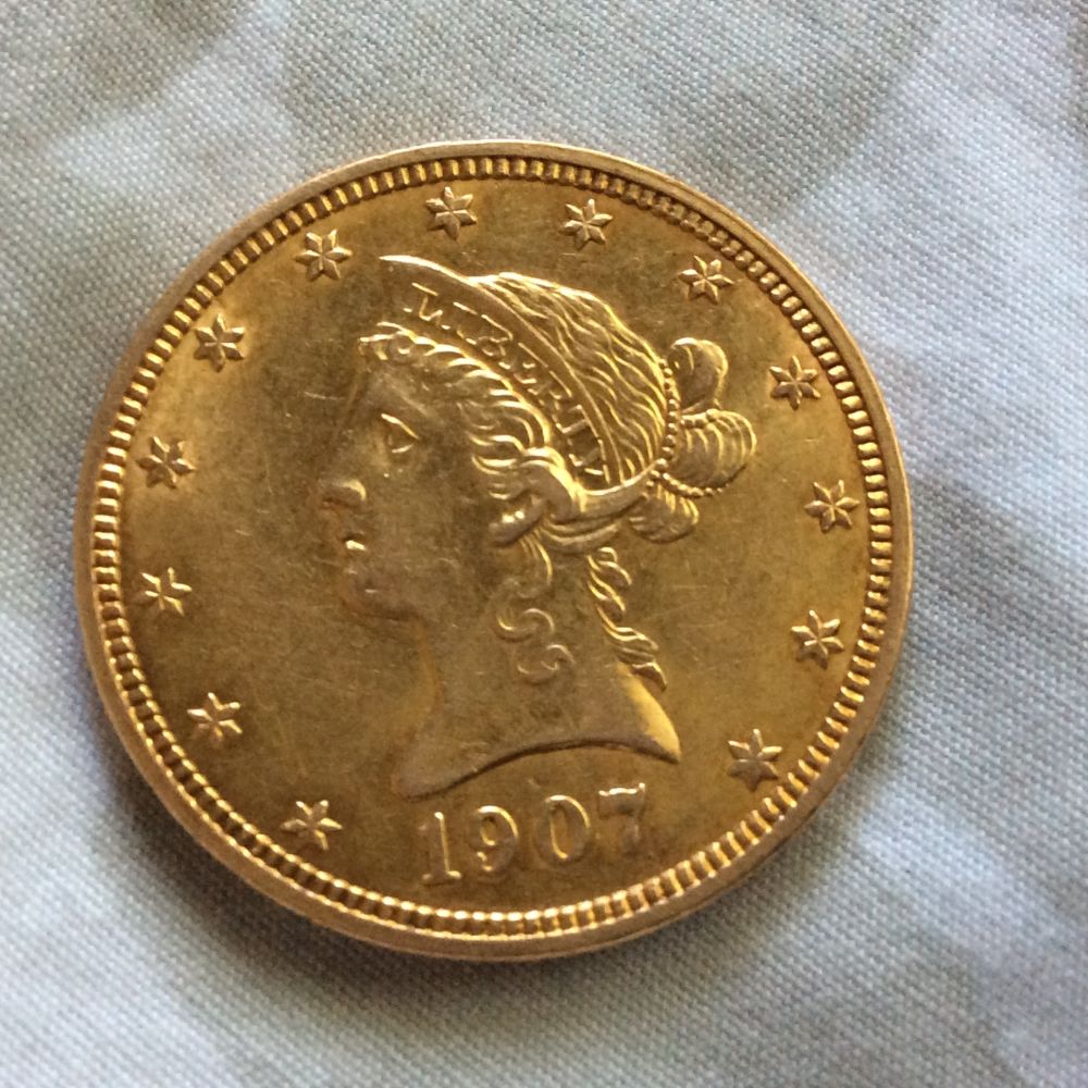 1892-$5-,-1907-$10,-And-1932-$10-For-Grading.