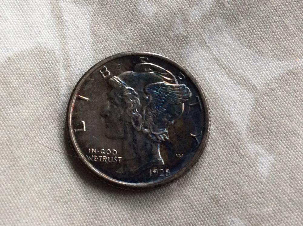 1928-Mercury-Dime-For-Grading