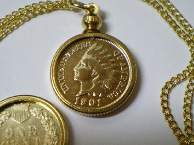 1896-Indian-Head-Cent,-Silver-Looking-Color