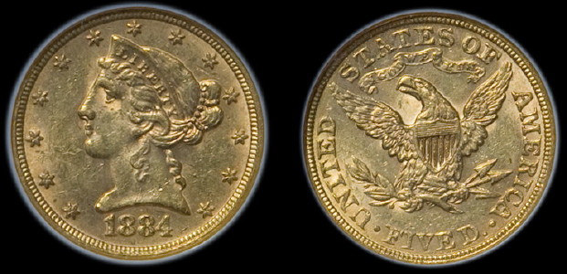 1889-Half-Eagle
