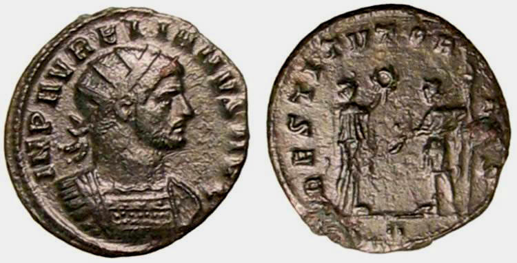 Aurelian-270-275Ad-Ae-Antoninianus