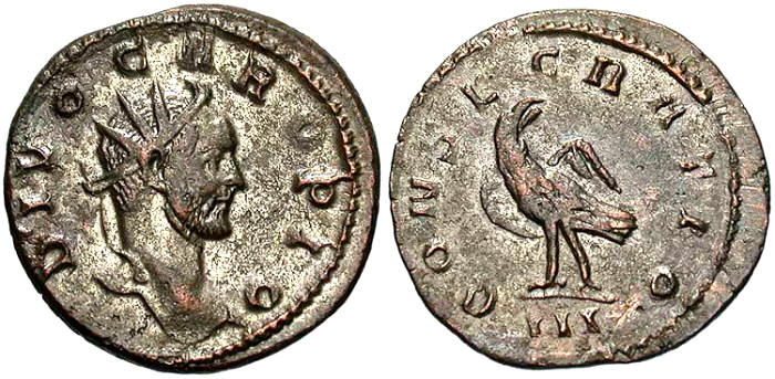 Divus-Carus,-284-Ad,-Lugdunum-Mint