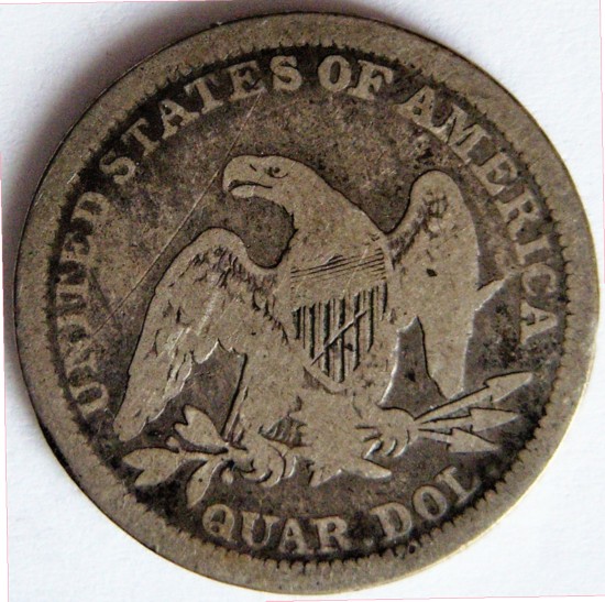 1843-Seated-25c