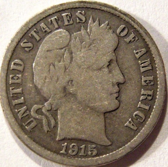 1915-Barber-10c-Bad-Planchet-?