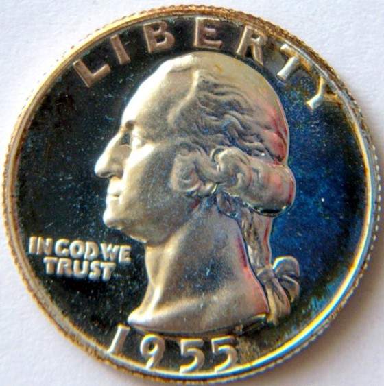 1955-Proof-Washington