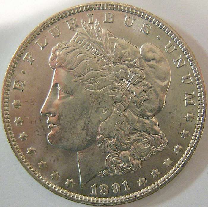 1891-O-Morgan--$1-Grade-Posted-,--Good-Lesson-In-Weak-Strike