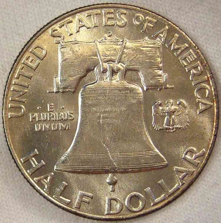 1951-D-Franklin-50c