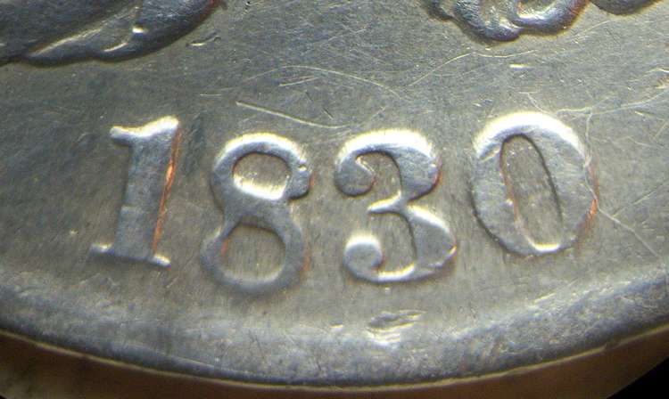 1830-Bust-Half-O--?