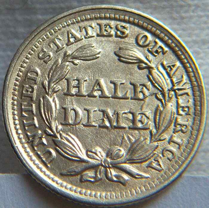 1855-Half-Dime