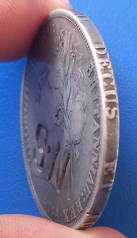 1821-Crown-With-W.s-Counterstamp