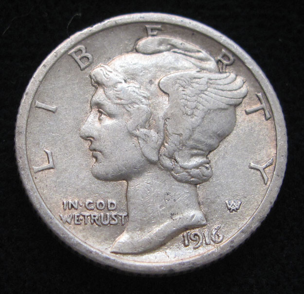 Has-This-Mercury-Dime-Been-Cleaned?