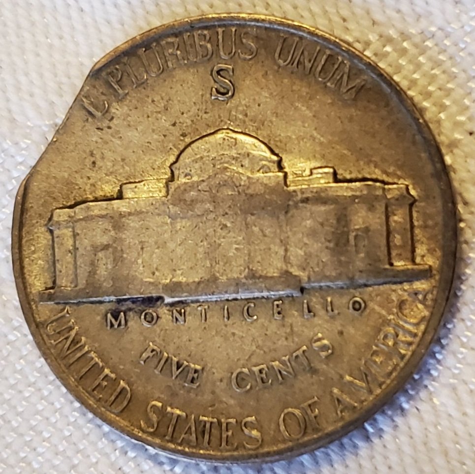 1943-S-Jefferson---Clipped-Planchet?