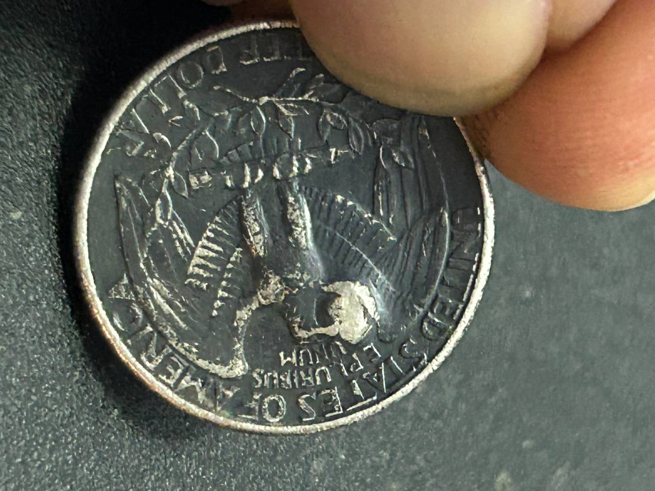 1980-Quarter-With-Two-Bulges-Oppposite-Sides-Not-Dents