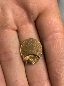 Dramatic-Offset-Planchet-Struck-Penny-Date-Not-Struck