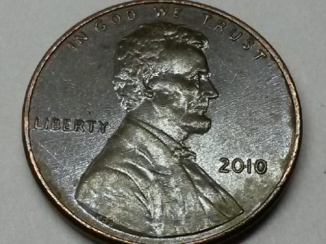 I-Have-This-2010-Lincoln-I-Am-Wondering-If-This-Is-A-Missing-Clad-Coin--?