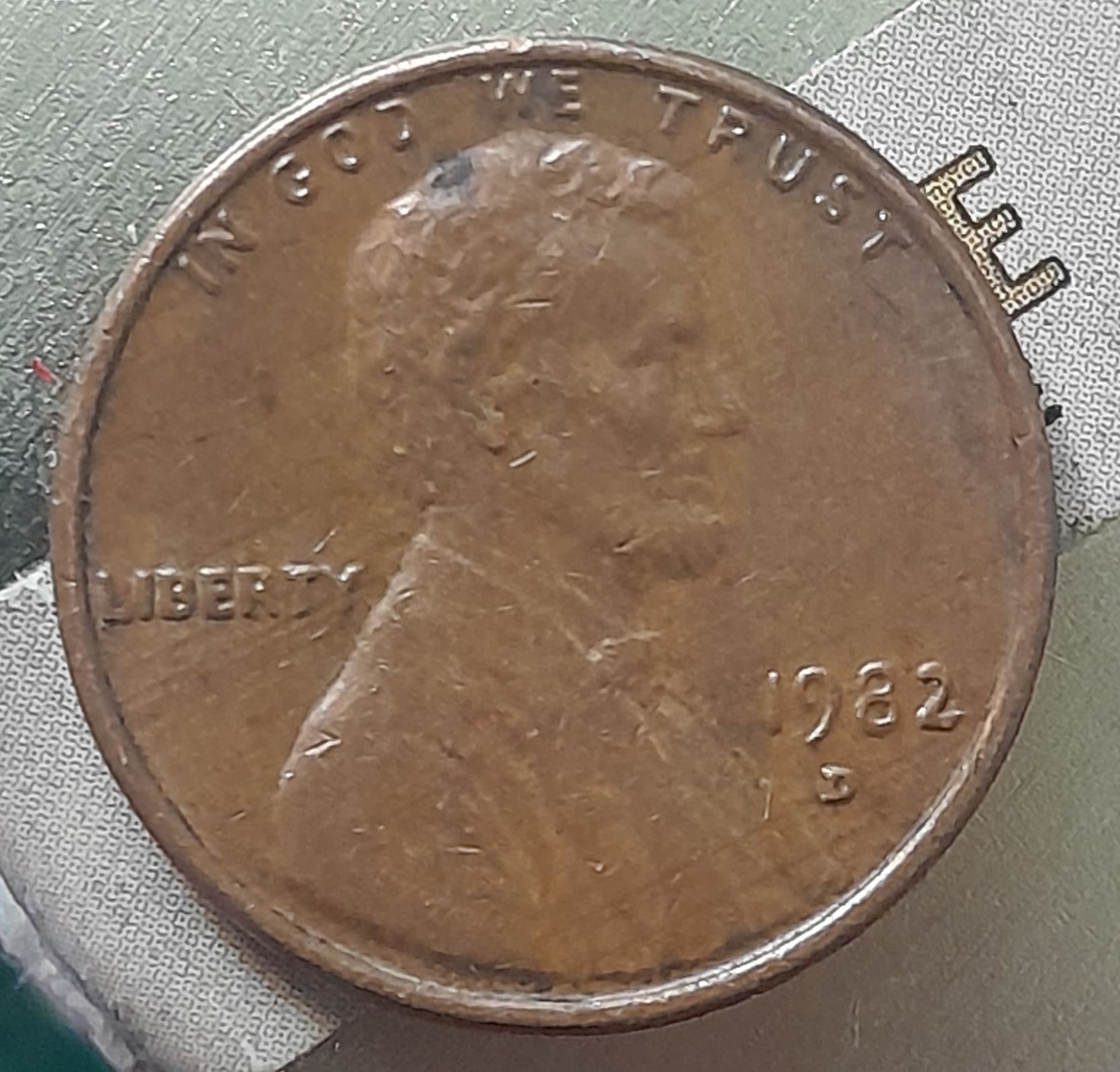 1982-D-Lincoln-Penny-#2