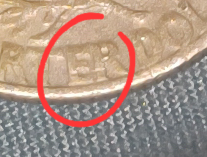 1972-Washington-Quarter-No-Mint-Mark-Possible-Die-Break-And-Miscoloration.