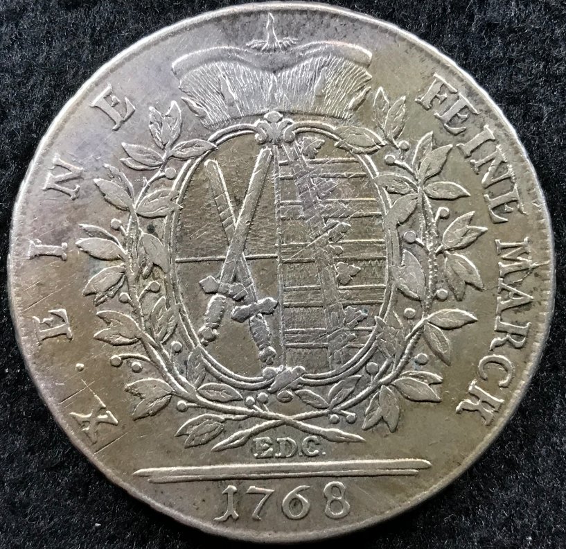1768-German-States-Saxony-Albertine-Thaler
