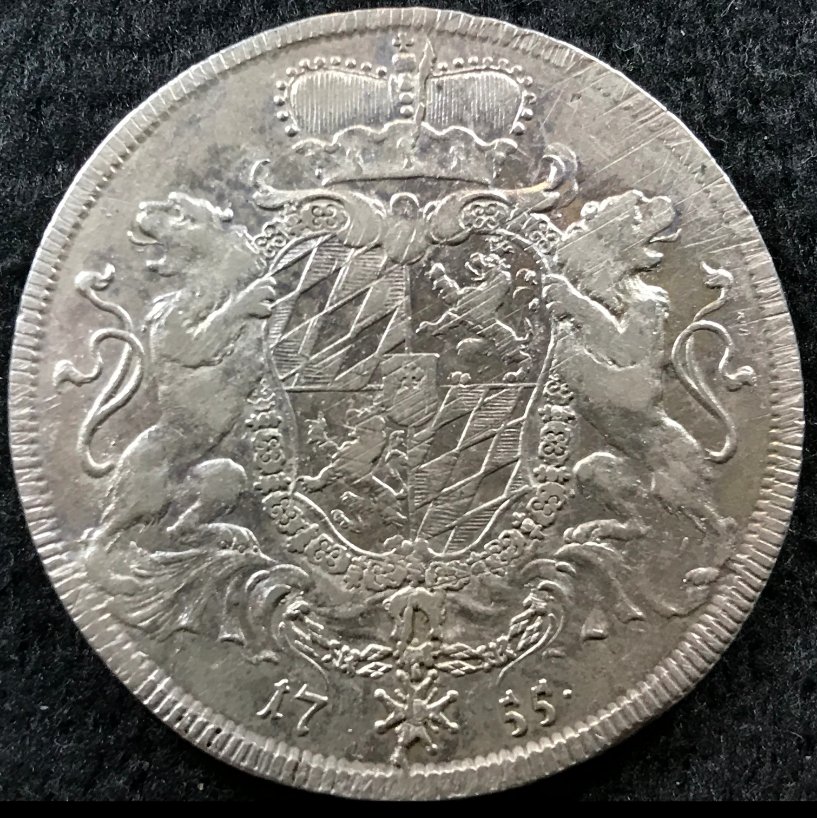 1755-German-States-Bavaria-Thaler