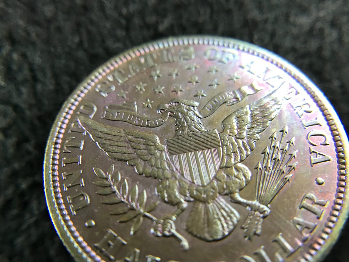 1907-Barber-Half---Unusual-Toning