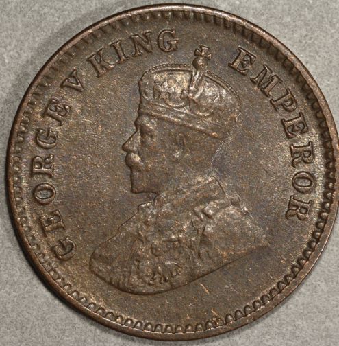 1928-India-1/12th-Anna-Grade