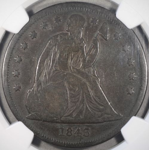 1843-Seated-Dollar---NGC-Grade-Guess