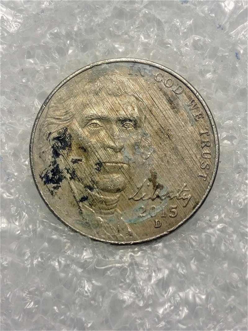 2015--D-Jefferson-Nickel.-Slanted-Lines-&-Satin-Gold-Tone?