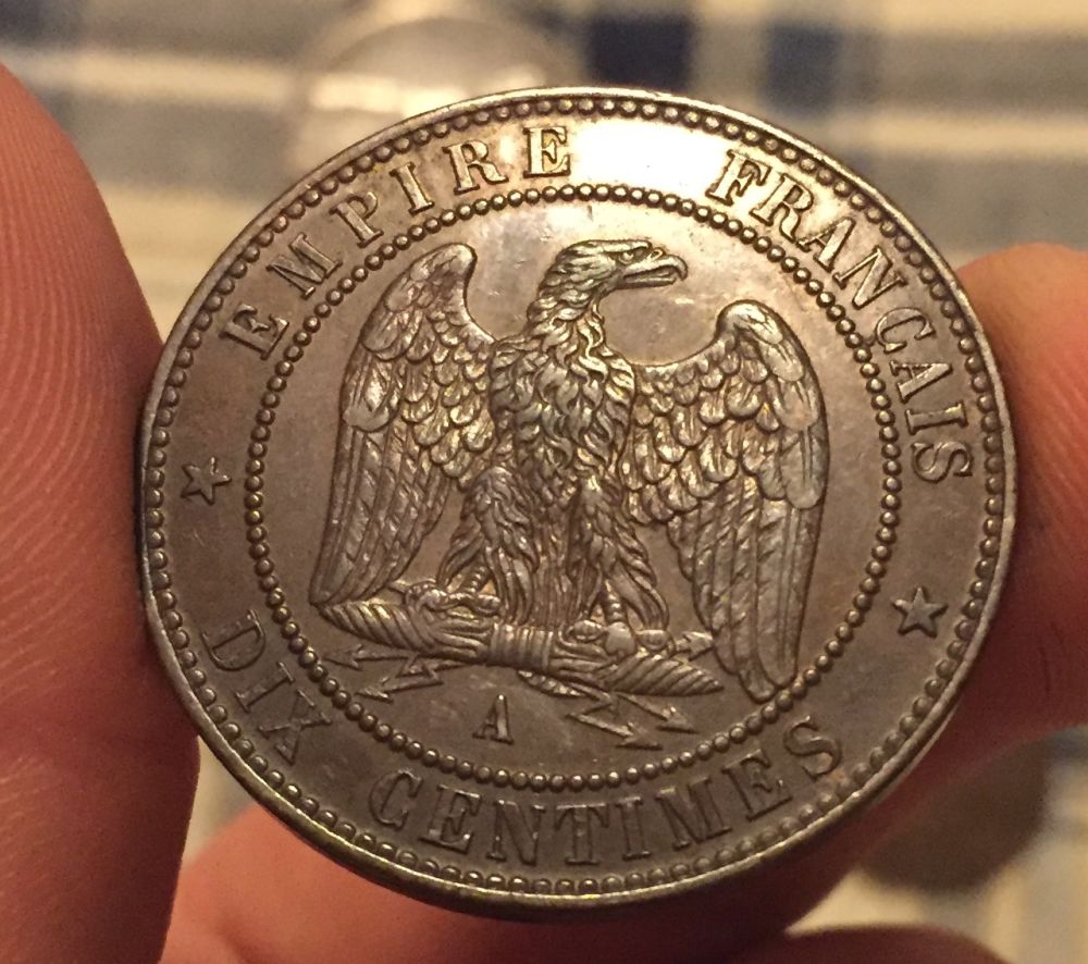 Higher-Grade-1854-A-Dix-Centimes-Steal!