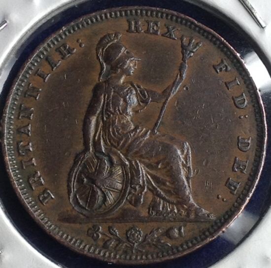 1826-Farthing-Chopmark?!!