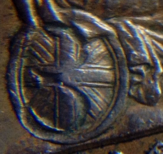 1826-Farthing-Chopmark?!!