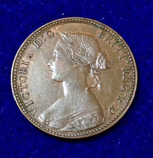 1860-Great-Britain-Half-Penny-Grade-And-Attribution