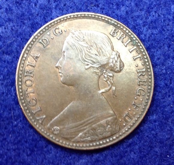 1860-Great-Britain-Half-Penny-Grade-And-Attribution