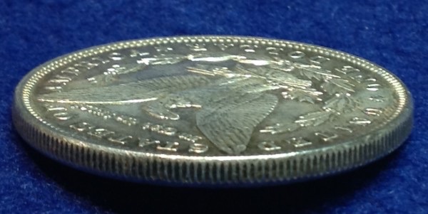 Very-Interesting-1887-P-Morgan-$1!!---Doublestruck-In-Collar?!